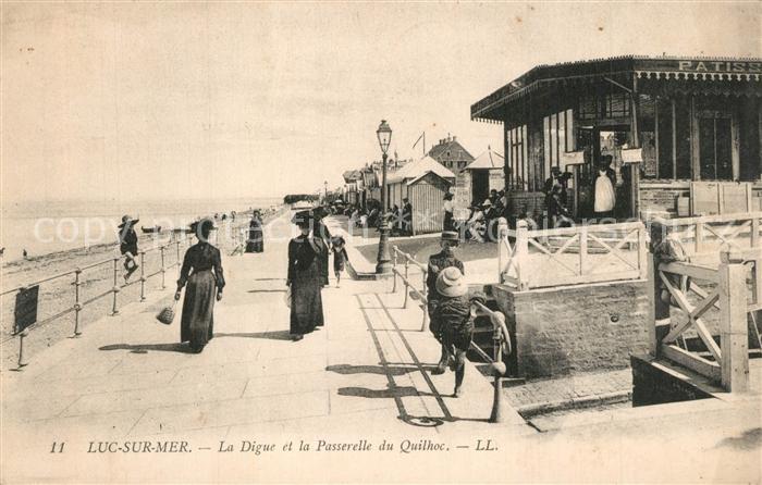 Luc-sur-Mer La Digue et la Passerelle du Quilhoc