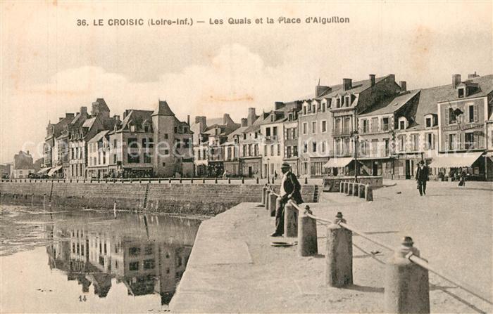 Le Croisic Les Quais et la Place d Aiguillon