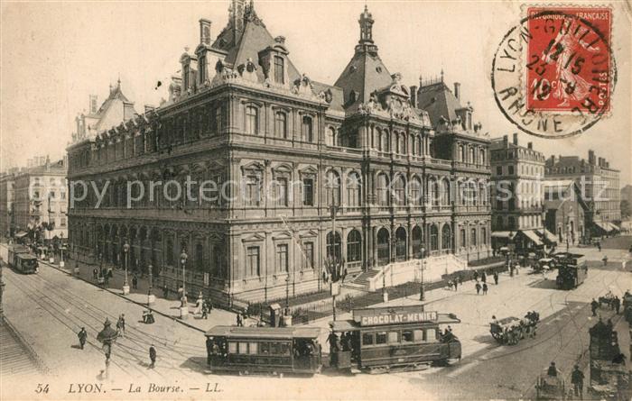 Lyon France La Bourse