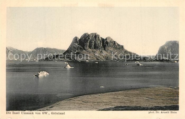 Umanak Groenland Inselblick