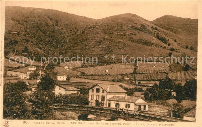 Ispoure Vallee de la Nive pres St Jean Pied de