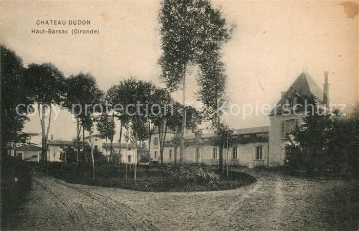 Barsac Gironde Chateau Dudon