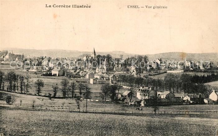 Ussel Correze Vue generale