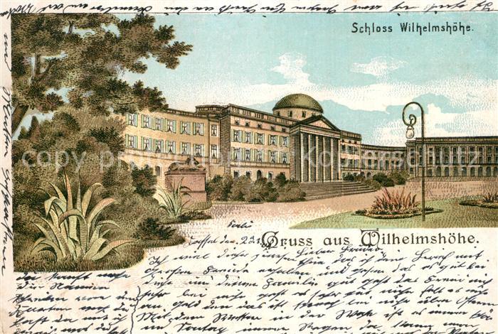 Wilhelmshoehe Kassel Schloss Wilhelmshoehe