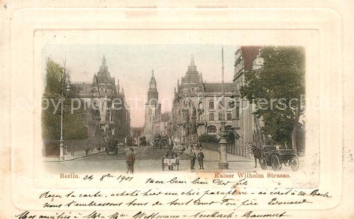 Berlin Kaiser Wilhelm Strasse