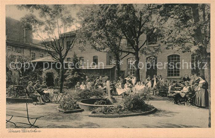 Mainz Rhein Haushaltungsschule St Josefstift Unser Gaertchen