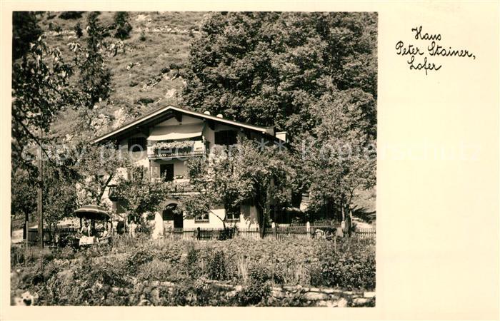 Lofer Haus Peter Stainer