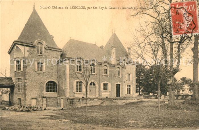 Sainte-Foy-la-Grande Chateau de Lenclos