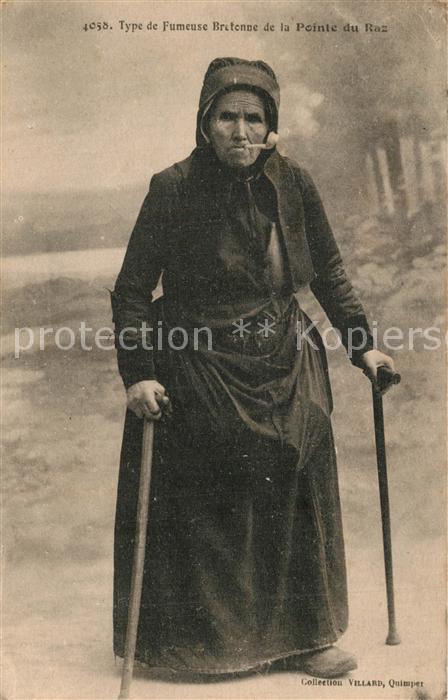 Pointe du Raz Type de Fumeuse Bretonne