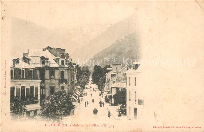 Luchon Haute-Garonne Entree de l’Allee d Eligny