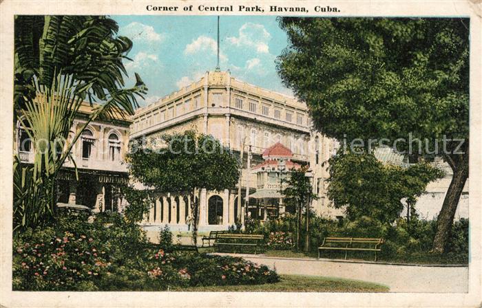 Havana Habana Corner of Central Park Hotel Plaza