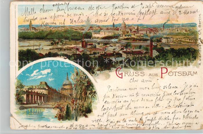 Potsdam Panorama Schloss