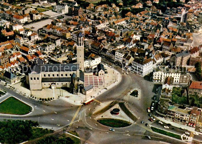 Knokke-Heist St Margareta Kerk Fliegeraufnahme