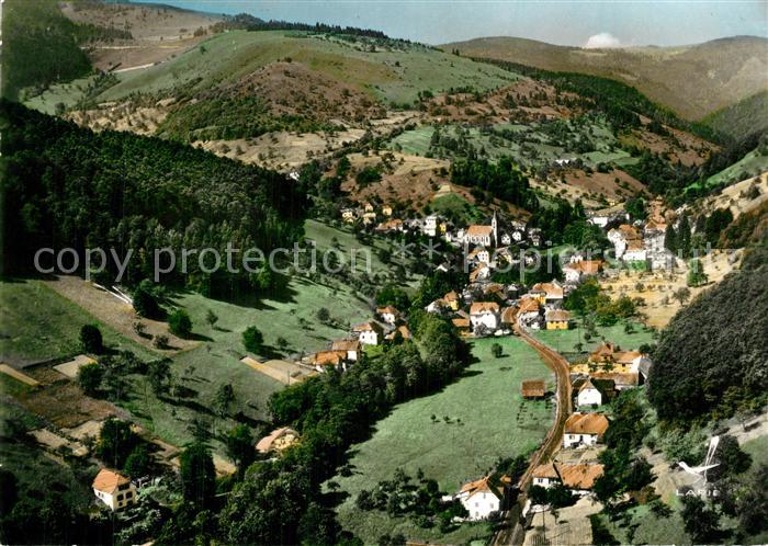 Linthal Elsass Fliegeraufnahme