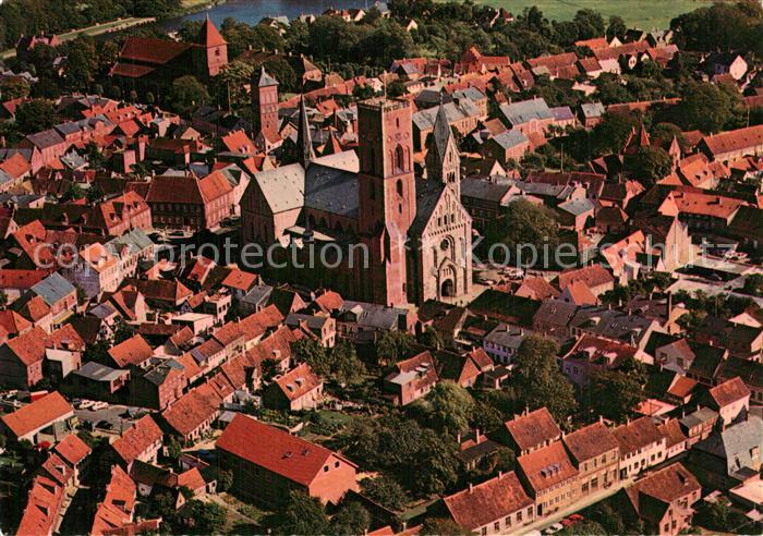 Ribe Fliegeraufnahme mit dem Dom