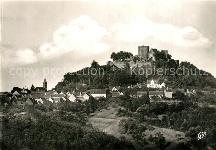 Lichtenberg Vosges Region Vue generale vers la Forteresse