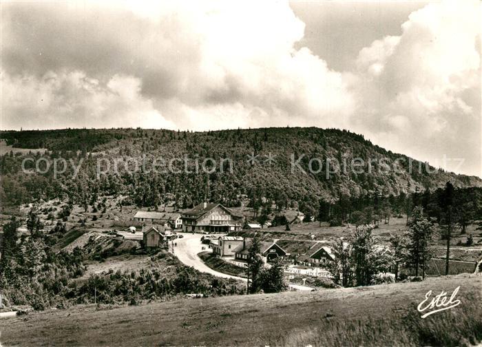 Col de la Schlucht Vue generale la Route des Cretes