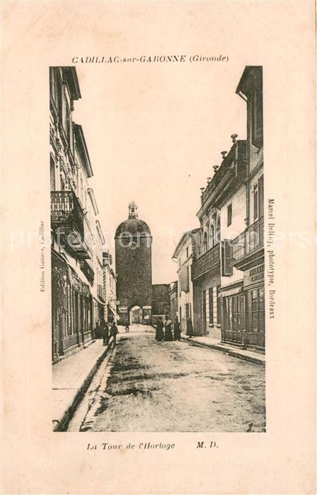 Cadillac sur Garonne Tour de l Horloge