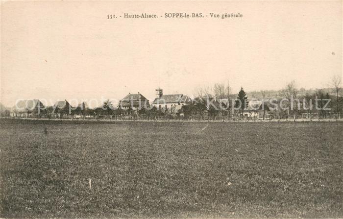 Soppe-le-Bas Vue Generale