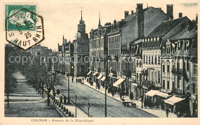 Colmar Haut Rhin Elsass Avenue de la République