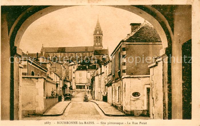 Bourbonne-les-Bains Rue Ferat Eglise