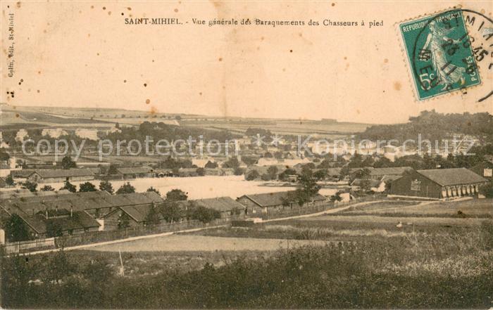 Saint-Mihiel Vue Generale des Baraquements des Chasseurs a pied