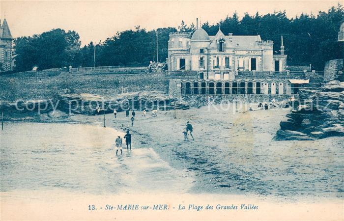 Sainte-Marie-sur-Mer La plage des grandes Vallees