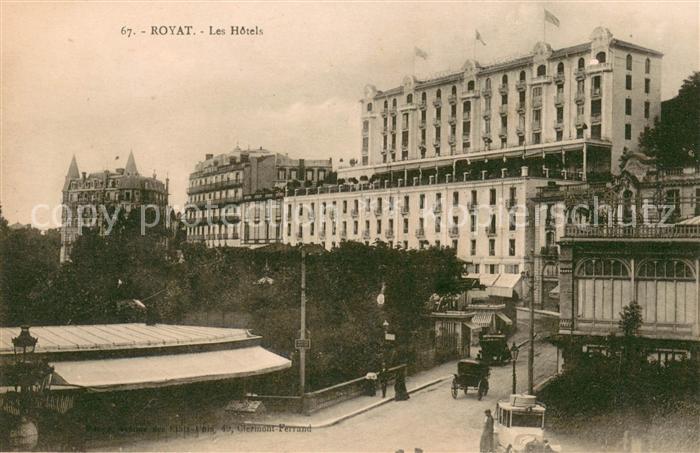 Royat Puy de Dome Les Hôtels