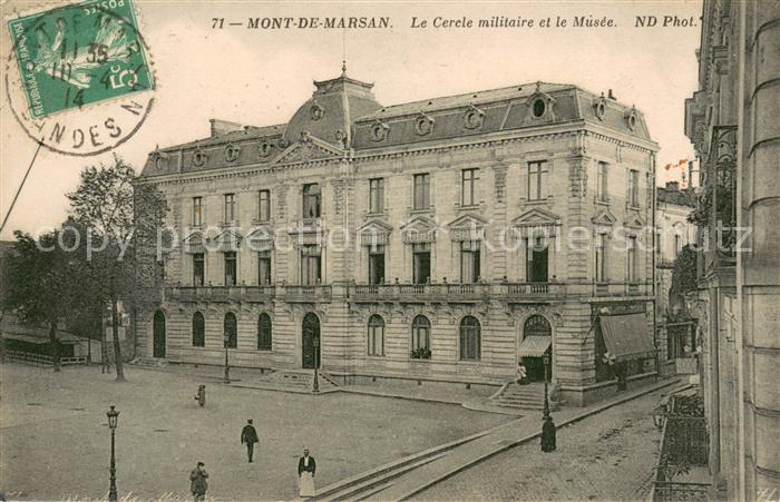 Mont-de-Marsan Le Cercle militaire et le Musee