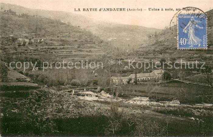 Labatie-d Andaure Usine a soie au Moulin