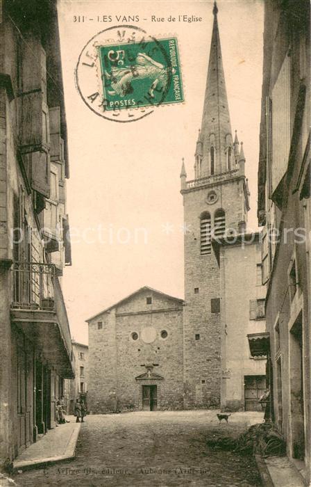 Les Vans Rue de l'Eglise