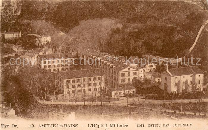 Amelie-les-Bains-Palalda Hôpital Militaire