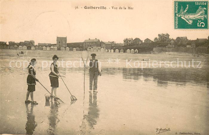 Quiberville Vue de la mer
