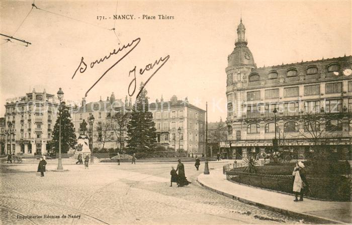 Nancy Lothringen Place Thiers