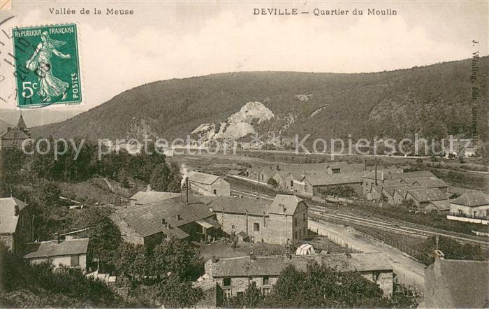 Deville Ardennes Quartier du Moulin Vallee de la Meuse
