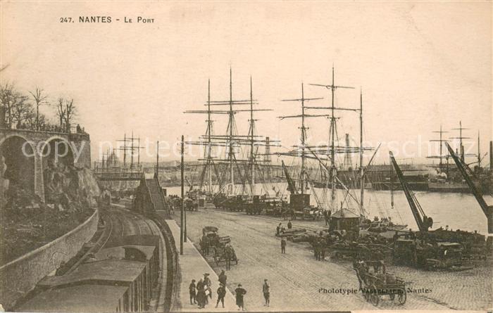 Nantes Loire Atlantique Port Bateaux Voiliers