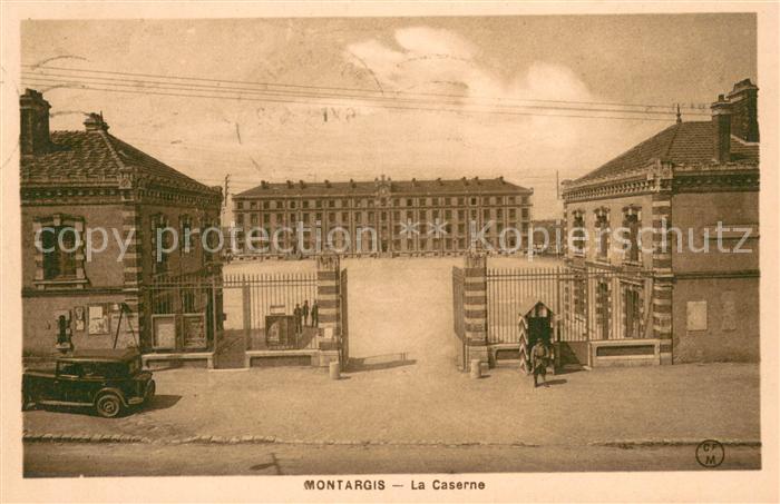 Montargis Loiret Entrée de la caserne