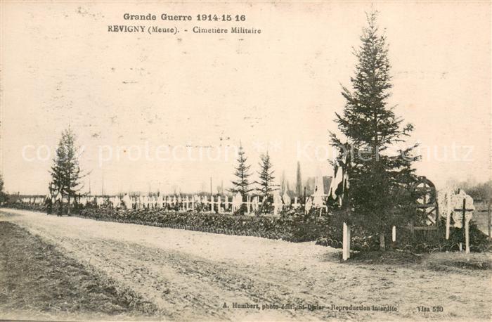 Revigny-sur-Ornain Cimetière Militaire Grande Guerre Solda