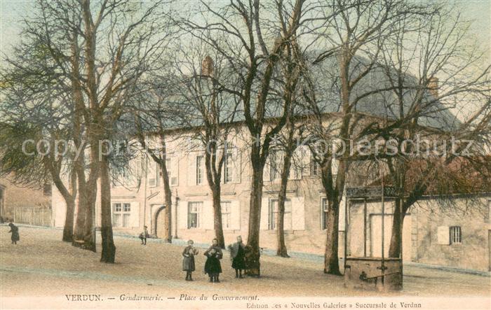 VERDUN Meuse Gendarmerie Place du Gouvernement