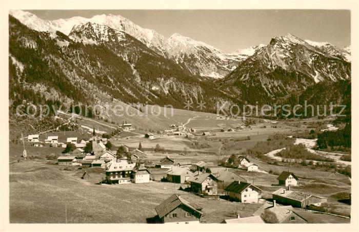 Bad Hindelang Panorama Kurort Allgaeuer Alpen