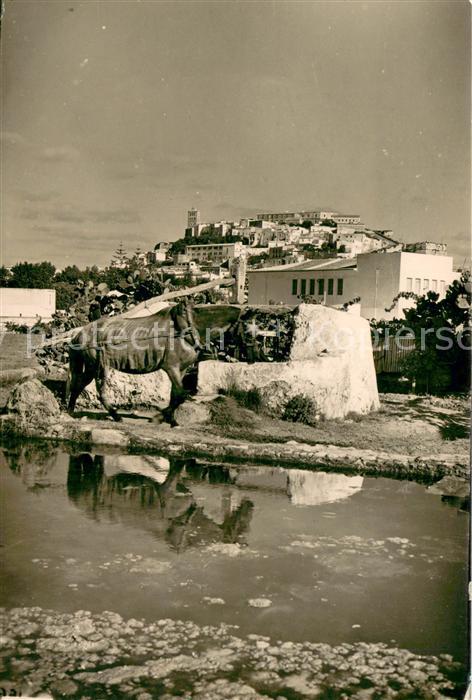 Ibiza Islas Baleares Vista parcial de la ciudad