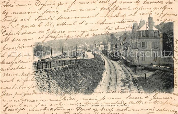 Sevres Chemin de fer des Moulineaux