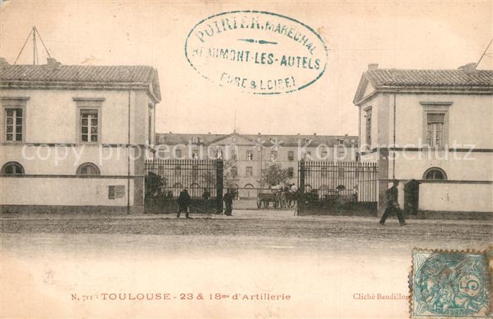 Toulouse Haute-Garonne Caserne 23 et 18me d Artillerie