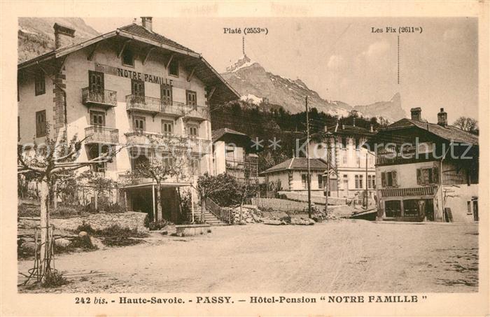 Passy Bonneville Hôtel Pension Notre Famille