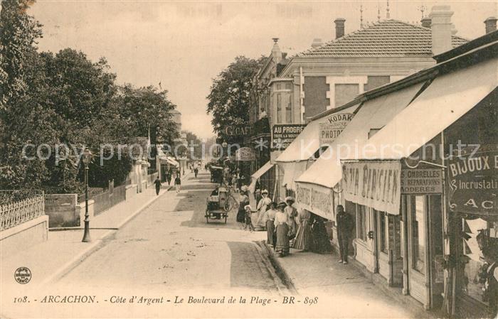 Arcachon Gironde Boulevard de la Plage