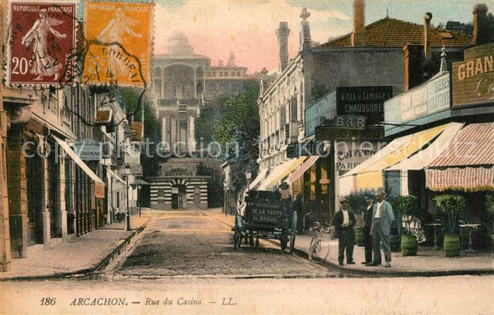 Arcachon Gironde Rue du Casino