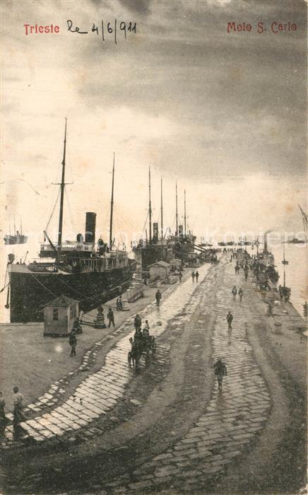 Trieste Molo San Carlo