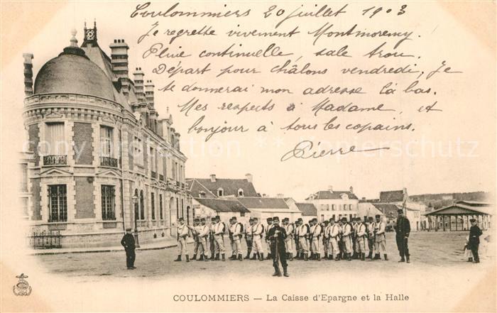 Coulommiers Caisse d Epargne et la Halle
