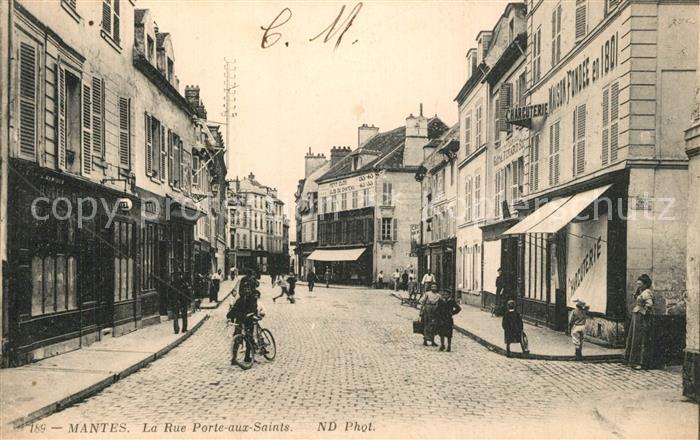 Mantes-la-Jolie Rue Porte aux Saints