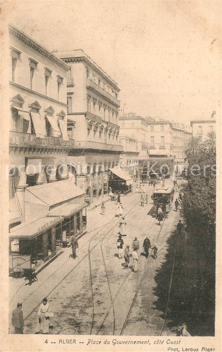 Alger Algerien Place du Gouvernement